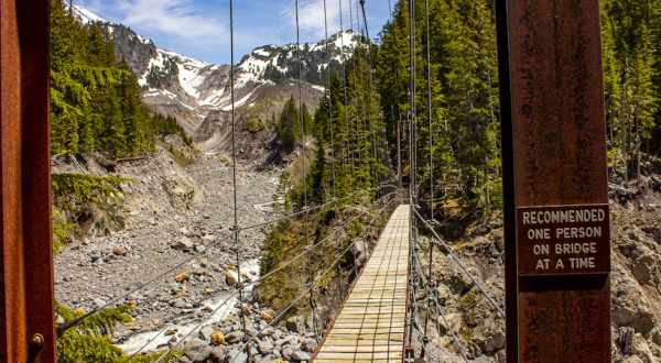 Spend The Day Exploring These Three Swinging Bridges In Washington