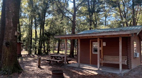 Ichetucknee Family Canoe & Cabins, A Log Cabin Campground In Florida May Just Be Your New Favorite Destination