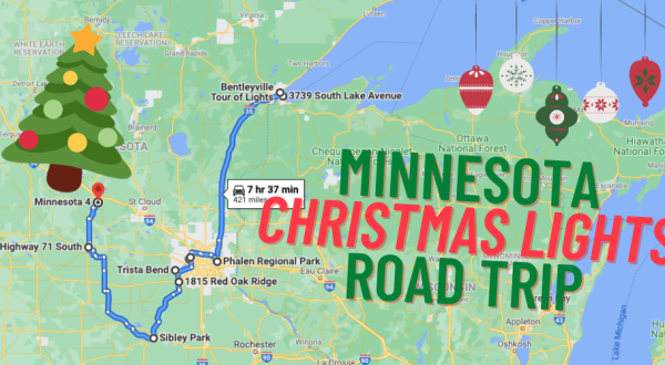 The Christmas Lights Road Trip Through Minnesota That’s Nothing Short Of Magical