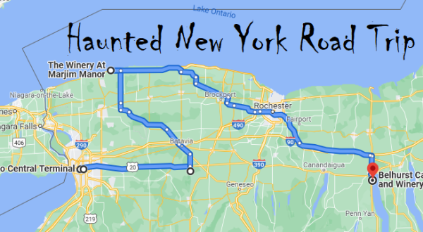 This Creepy Day Trip Through The Spookiest Places In New York Is Perfect For Fall