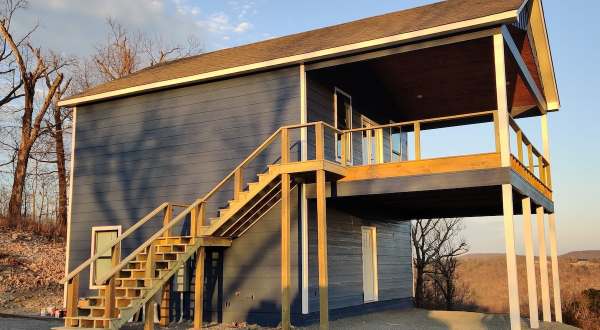 This Stunning Oklahoma AirBnB Comes With Its Own Deck For Taking In The Gorgeous Views