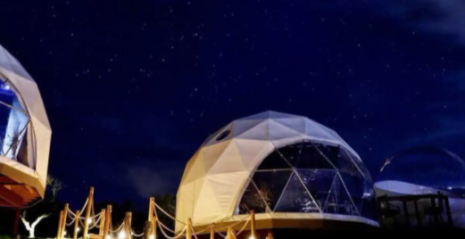 Spend The Night Stargazing In A Bubble Tent In The Texas Hill Country