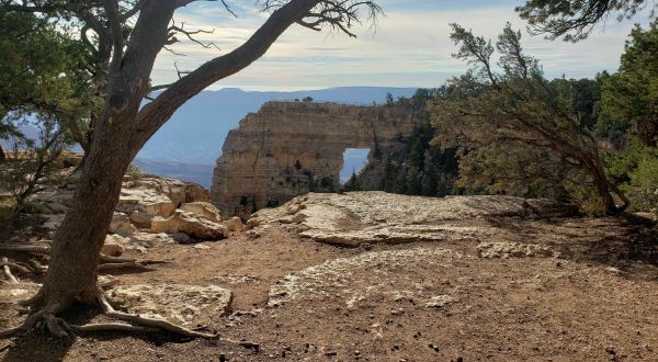 There’s Nothing Quite As Magical As The Natural Arch You’ll Find At Cape Royal In Arizona