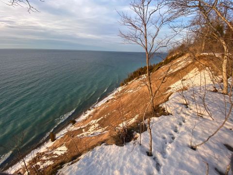 The Clay Cliffs Loop In Michigan Takes You From The Woods To The Water And Back