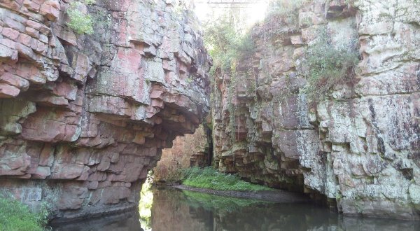 This Trail Leading To The Best Canyon In South Dakota Is Often Called The Place Where Jesse James Jumped