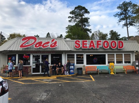 Some Of The Best Fried Shrimp In Alabama Is Found At Doc's Seafood Shack & Oyster Bar