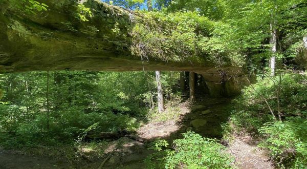 There’s Nothing Quite As Magical As The Rock Bridge You’ll Find At Shawnee National Forest In Illinois