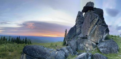 There's Nothing Quite As Magical As The Ancient Rock Formations You'll Find On The Granite Tors Trail In Alaska