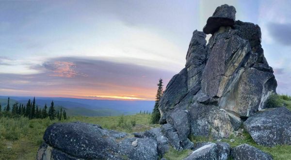There’s Nothing Quite As Magical As The Ancient Rock Formations You’ll Find On The Granite Tors Trail In Alaska