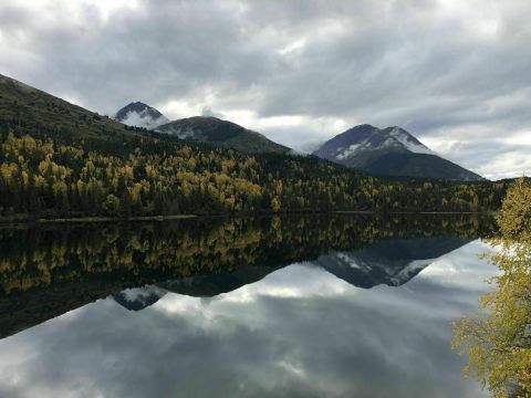 Enjoy The Stunning Views At The End Of The Vagt Lake Trail In Alaska On This Easy, Family Friendly Trail