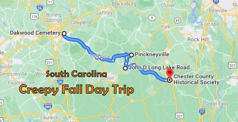 This Creepy Day Trip Through The Spookiest Places In South Carolina Is Perfect For Fall