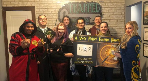 Break Your Way Out Of A Harry Potter Themed Escape Room At Trapped Puzzle Rooms In Minnesota