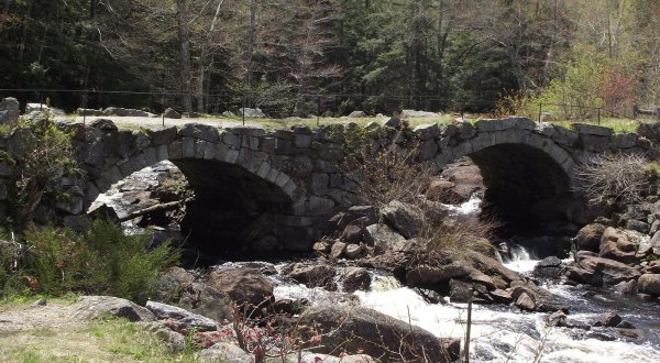There’s Nothing Quite As Magical As The Stone Arch Bridge You’ll Find In Stoddard, New Hampshire
