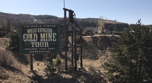 You Can Travel 1,000 Feet Underground At The Historic Mollie Kathleen Gold Mine In Colorado