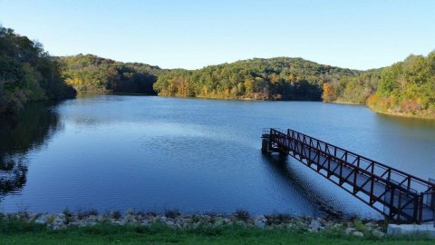Spend A Perfect Fall Day Near The Lake When You Visit Strouds Run State Park In Ohio