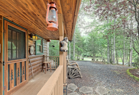 You'll Be Swept Away By The Rustic Charm At Black Bear Holler Cabin In North Carolina