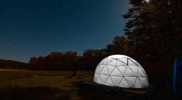 This Forest Dome Will Take Your Maine Glamping Experience To A Whole New Level