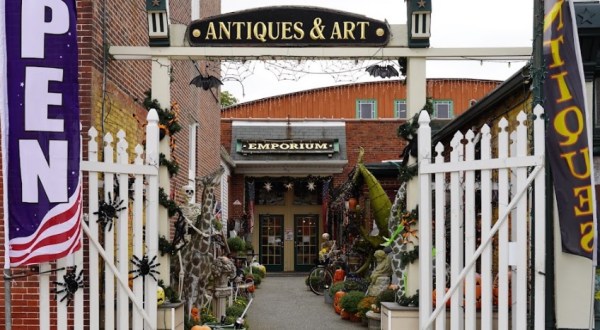 Discover A Treasure Trove Of Antiques At Historic Burlington Antiques In New Jersey