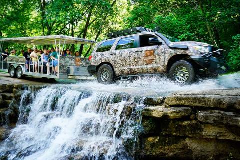 The Wildlife Tram Tour In Missouri Will Lead You To Waterfalls
