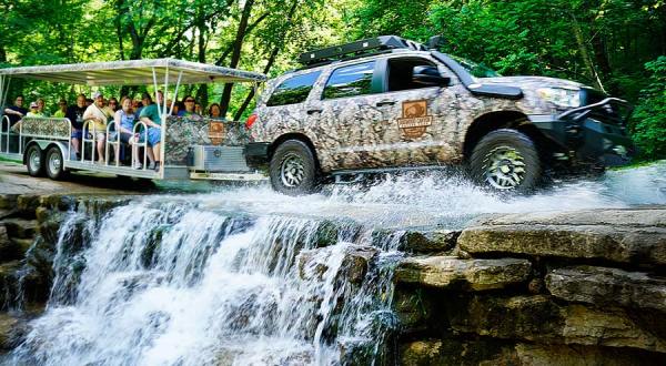 The Wildlife Tram Tour In Missouri Will Lead You To Waterfalls