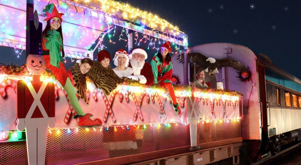 Ride The Rails To A Magical Christmas Village On The Verde Canyon Railroad In Arizona