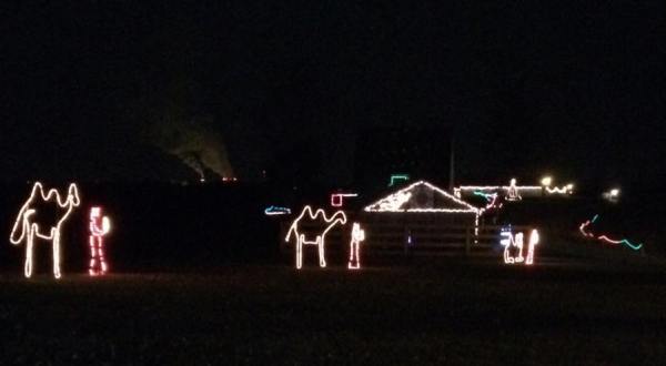 A Decades-Long Christmas Tradition, Drive Through The Kirsch Family Light Display And Live Nativity In Kentucky