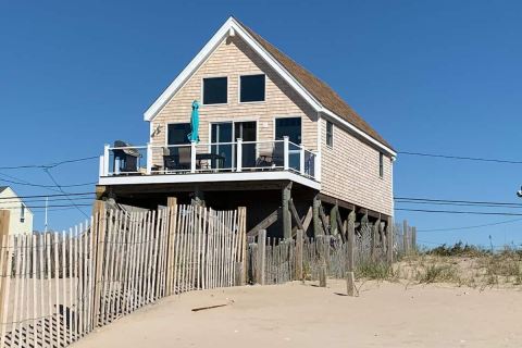 This Oceanfront Airbnb In Rhode Island Comes With Its Own Private Beach