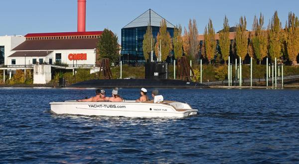 Soak Up The Scenery – Literally – Of Oregon’s Willamette River While Soaking In A Yacht Tub