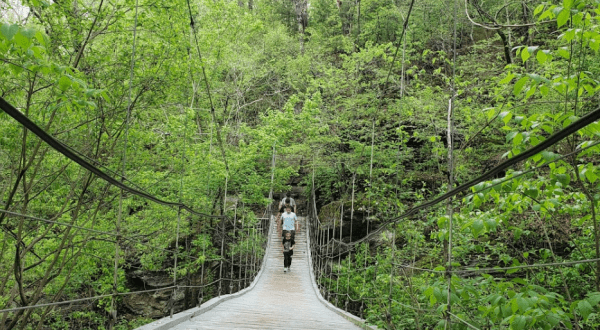 Spend The Day Exploring These Three Swinging Bridges In Arkansas
