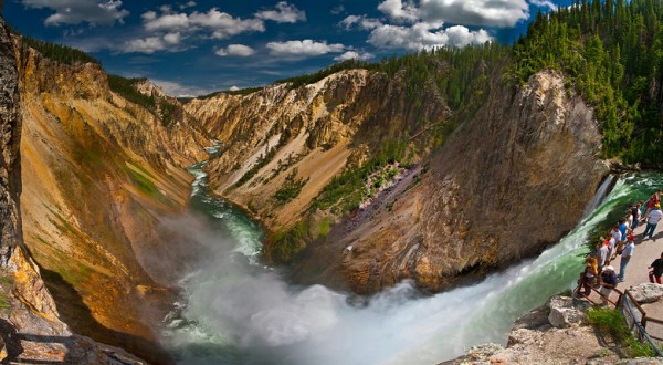 There’s Nothing Quite As Magical As The Colored Rocks You’ll Find At The Grand Canyon Of The Yellowstone River In Wyoming