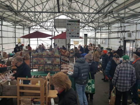 This Year-Round Indoor Farmers Market In Maine Is The Best Place To Spend Your Weekend