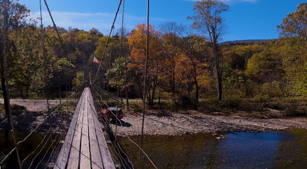 Spend The Day Exploring These Seven Swinging Bridges In North Carolina