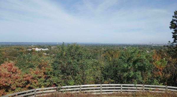 Hike To The Scenic Overlook That Offers Amazing Views Of Kentucky’s Largest City