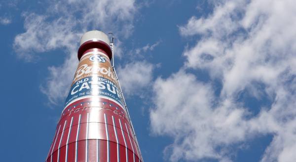 The World’s Largest Catsup Bottle In Illinois Just Might Be The Strangest Tourist Trap Yet