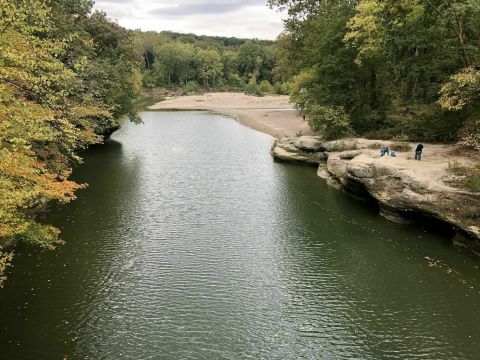 This Trail Leading To Stunning Riverside Views In Indiana Is Often Called One Of The State's Best