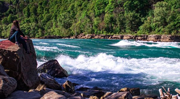 This Trail Leading To A Gorgeous Whirlpool Is Often Called One Of The Best Hikes In New York