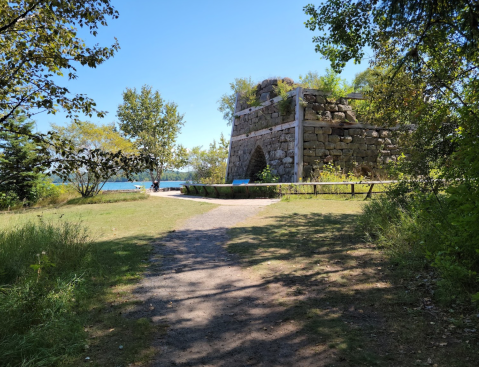 A Mysterious Shoreline Trail In Michigan Will Take You To The Original Bay Furnace Ruins