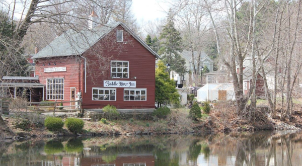 Enjoy The Coziest Meal And Riverfront Views At This Restaurant Inside A Restored New Jersey Barn