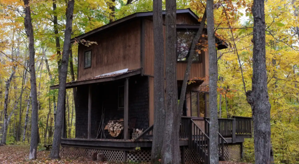 Cozy Up In This Beautiful Riverside Cabin In Minnesota That Comes Complete With A Sauna