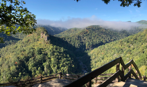 This Short And Sweet Trail Will Lead You To The Best View Of Virginia's Grand Canyon