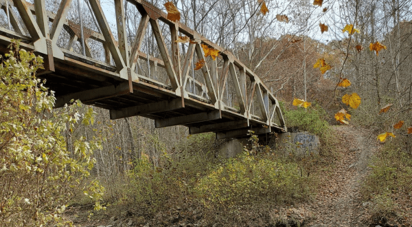 The One-Of-A-Kind Trail In Ohio With 6 Bridges And 2 Tunnels Is Quite The Hike