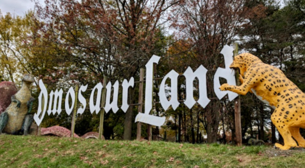 Dinosaur Land In Virginia Just Might Be The Strangest Roadside Attraction Yet