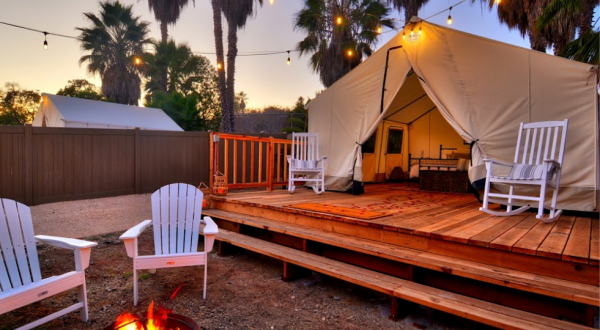 Southern California’s Glampground Getaway, Oceanside Resort, Is Truly One Of A Kind