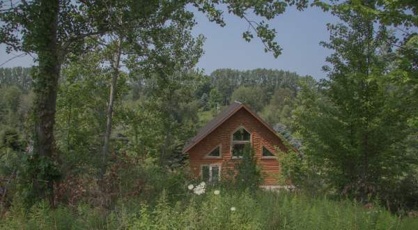 This Treehouse Airbnb In Michigan Comes With Its Own Fire Pit