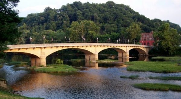 A Pedestrian Bridge With A View, West Virginia’s Alderson Bridge Offers A Walk To Remember