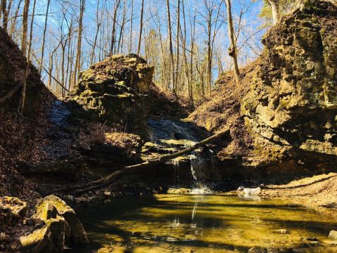 An Easy But Gorgeous Hike, Lakeview And Boundary Trails Lead To A Little-Known River In Indiana
