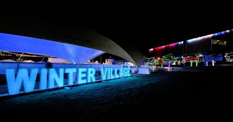 Embrace The Holiday Season At The Winter Village At Curtis Hixon Park In Florida