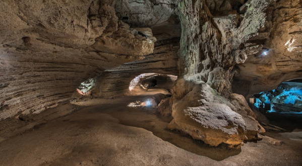 Walk Straight Through Ancient Limestone Hills On This Texas Cavern Tour