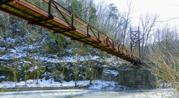 Spend The Day Exploring These Three Swinging Bridges In Maryland