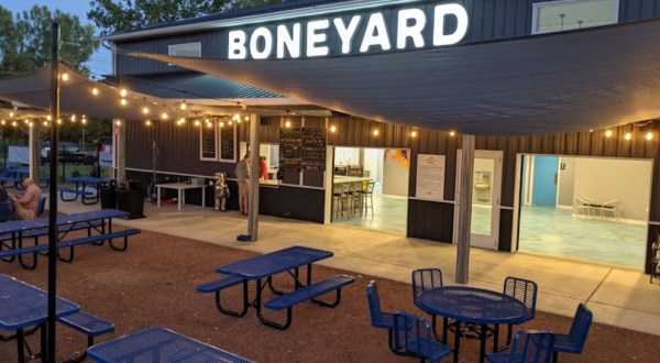 Lap Up Good Times At The Boneyard, A Wisconsin Beer Garden That’s For The Dogs